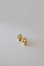 Celia oorbellen - goud