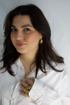 Celia oorbellen - goud