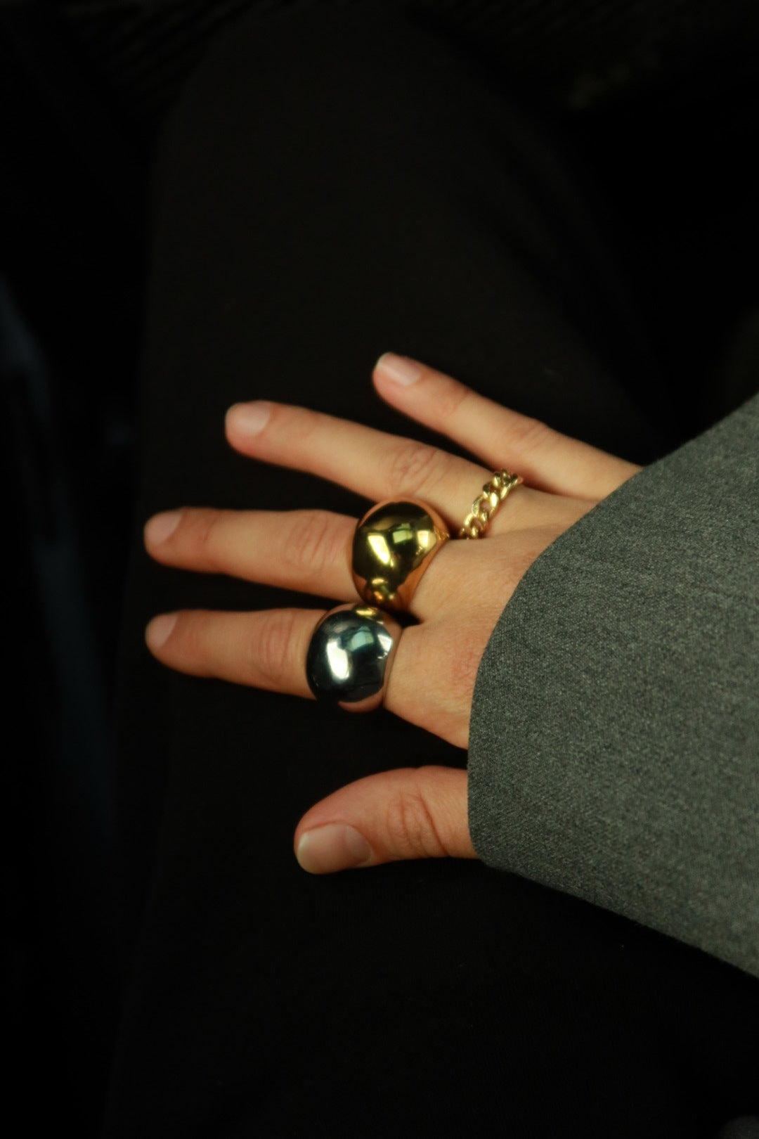 Nael ring - zilver